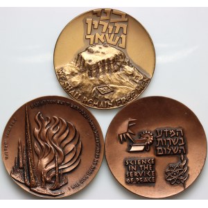 Israel, set of medals, (3 pieces)