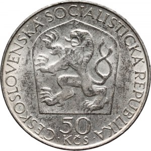 Československo, 50 korun 1970, 100. výročí narození Vladimíra Iljiče Lenina