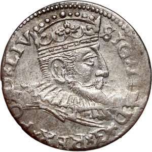 Zygmunt III Waza, trojak 1593, Ryga