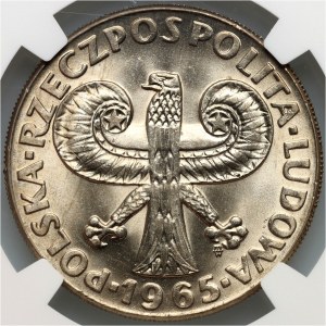 PRL, 10 złotych 1965, Duża Kolumna
