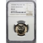 PRL, 10 złotych 1975, Adam Mickiewicz