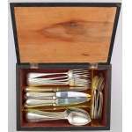 Cutlery set, signed with nobleman