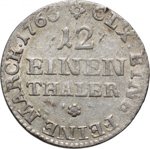 Frederick Christian, 1/12 tolaru 1763 FWóF, Drážďany