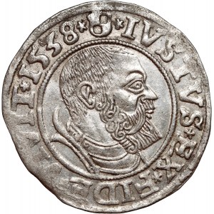 Prusy Książęce, Albrecht Hohenzollern, grosz 1538, Królewiec