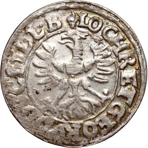Śląsk, Księstwo Brzesko-Legnicko-Wołowskie, Jan Chrystian i Jerzy Rudolf, 3 krajcary 1619, Złoty Stok
