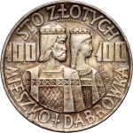 PRL, Pewex, zestaw monet Mieszko i Dąbrówka z 1966 roku, (3 sztuki), w dedykowanym pudełku