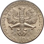 PRL, Pewex, zestaw monet 10 złotych 1965, w oryginalnym opakowaniu