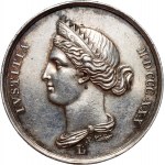 France, medal 1830, Themis, srebro