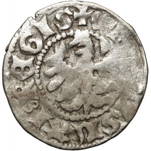 Władysław Jagiełło 1386-1434, półgrosz lwowski, mały lew