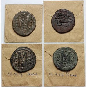 Byzantium, coin set, (4 pieces)