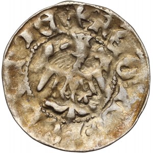 Władysław Jagiełło 1386-1434, półgrosz, Kraków, bez sygnatur