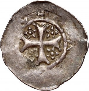 Rakousko, Korutany, Bernhard ze Spanheimu 1202-1256, denár (fenig)