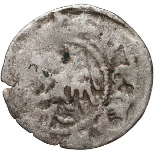 Władysław Jagiełło 1386-1434, trzeciak, Kraków, sygnatura N