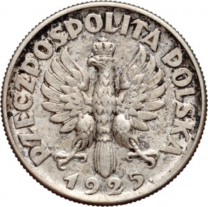 II RP, 2 zl. 1925, s tečkou, Londýn, Harvester
