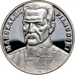 III RP, 200000 złotych 1990, Józef Piłsudski