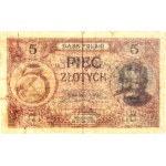 II RP, 5 złotych 28.02.1919, seria 6.A, FAŁSZERSTWO z epoki na szkodę emitenta