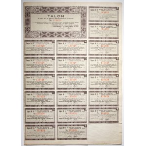 L. Zieleniewski i Fitzner-Gamper Zjednoczone Fabryki Maszyn, Kraków, 5x 100 zł 1938
