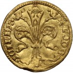 Polska, Węgry, Ludwik I Węgierski 1342-1382, goldgulden (floren), Buda
