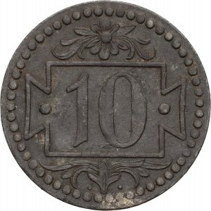 Svobodné město Gdaňsk, 10 fenges 1920, Gdaňsk, 55 perel