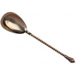Silver spoon for putting ice cream