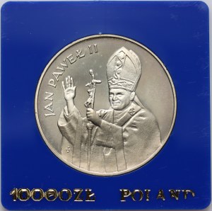 Polská lidová republika, 10000 zlotých 1987, Jan Pavel II.