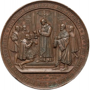 Germany, medal from 1839, 300th anniversary of the Reformation in Brandenburg
