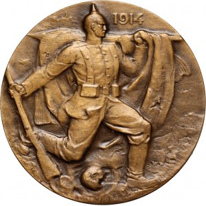 Germany, medal from 1914, Wir Deutsche fürchten Gott, Sonst nichts auf der Welt