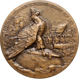 Germany, medal from 1914, Wir Deutsche fürchten Gott, Sonst nichts auf der Welt