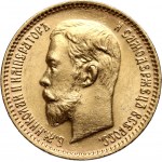 Russia, Nicholas II, 5 Roubles 1904 (АР), St. Petersburg