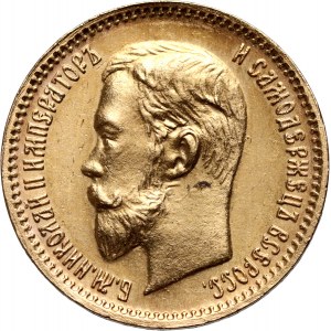 Russia, Nicholas II, 5 Roubles 1903 (АР), St. Petersburg