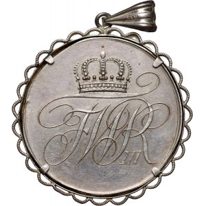 Germany, Frederick William III, medal ND, For services to the country
