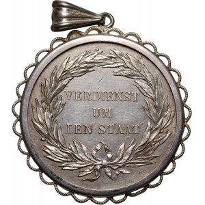 Germany, Frederick William III, medal ND, For services to the country