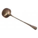 Silver large vase spoon with Jastrzębiec coat of arms, Bierkowski
