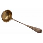 Silver large tureen spoon, Kohler