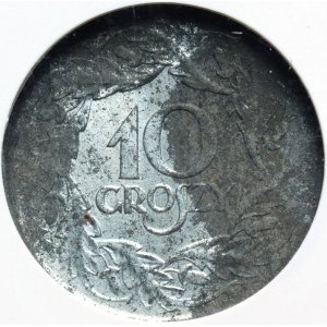 Generalne Gubernatorstwo, 10 groszy 1923