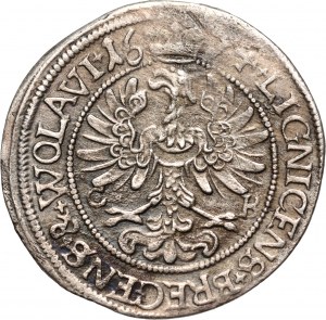 Slezsko, Brzesko-Legnicko-Wołowskie knížectví, Jerzy Wilhelm, 3 krajcary 1674 CB, Brzeg