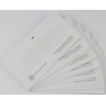 III RP, zestaw banknotów 20 złotych 2021, Lech Kaczyński Warto Być Polakiem, seria LK, (10 sztuk)