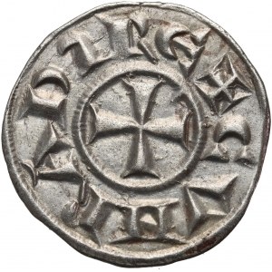 Italy, Republic of Genoa, XIIth cent, Denar, Genoa