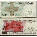 PRL, zestaw banknotów obiegowych