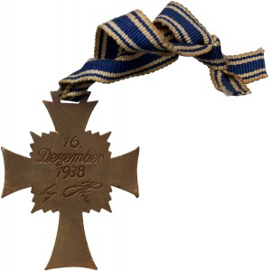 Niemcy, III Rzesza, Brązowy Krzyż Honorowy Niemieckiej Matki (Ehrenkreuz der Deutschen Mutter)