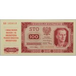 PRL, 100 złotych 1.07.1948, seria KR