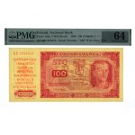 PRL, 100 złotych 1.07.1948, seria KR