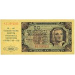 PRL, 20 złotych 1.07.1948, seria KE