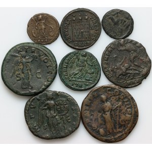Antique, coin set, (8 pieces)