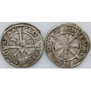 Europa, set of coins 1 Kreuzer from 1534-1563, (2 pieces)
