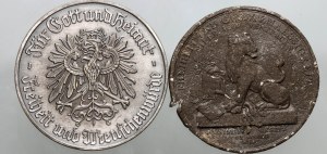 Německo, sada medailí, (2 kusy)