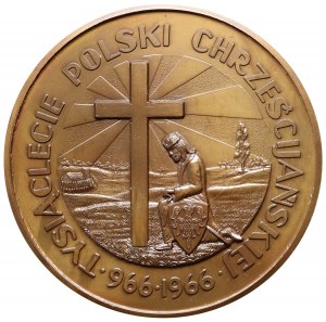 Prezident polské exilové vlády, Bronzová medaile Milénia polského křesťanství 1966
