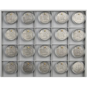 Belarus, set 0f 20 roubles 2007, Alice on the other side of the mirror, (20 pieces)
