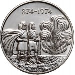 Island, lot of 2 coins from 1974