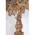 Monstrance with Bernardine trigram
